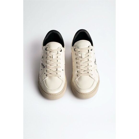 New ZADIG & VOLTAIRE  ZV1747 Board Crush Sneakers Size Eu 40 - Picture 1 of 15